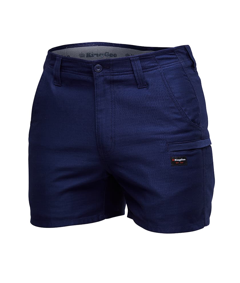 KingGee Mens Workcool Pro Short Short (Navy)