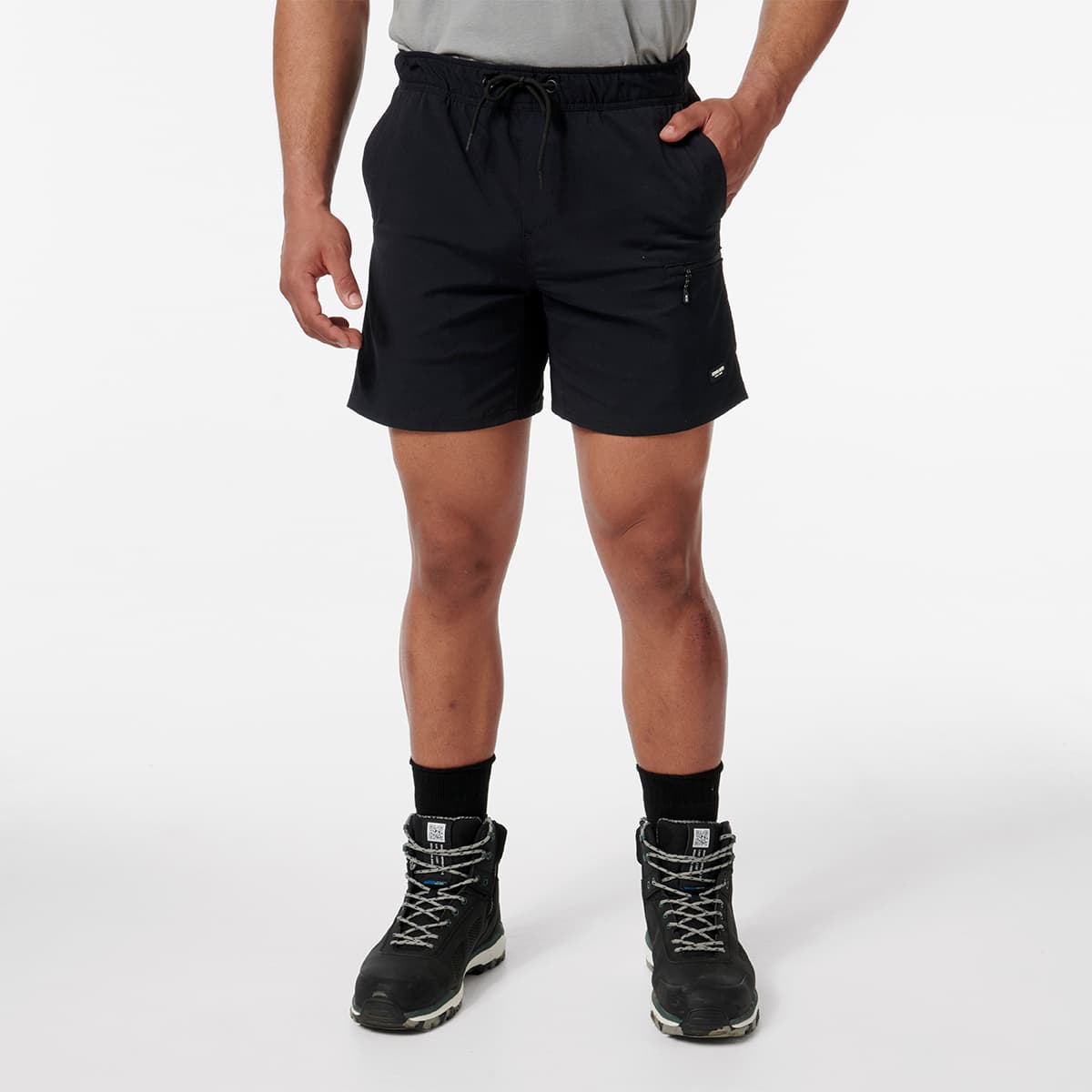 KingGee Trademark Elastic Short (Black)_4