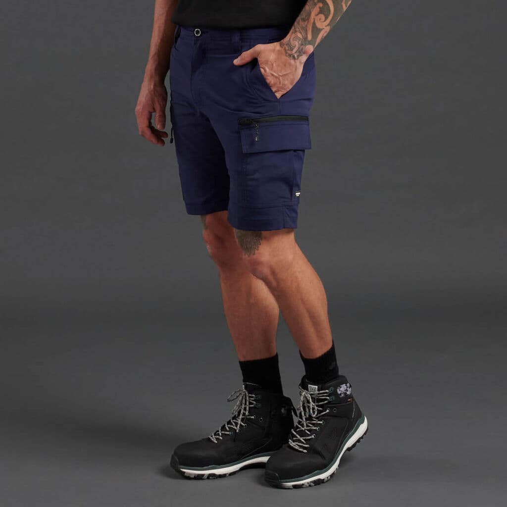 KingGee Mens Trademark Cargo Short (Navy)_1