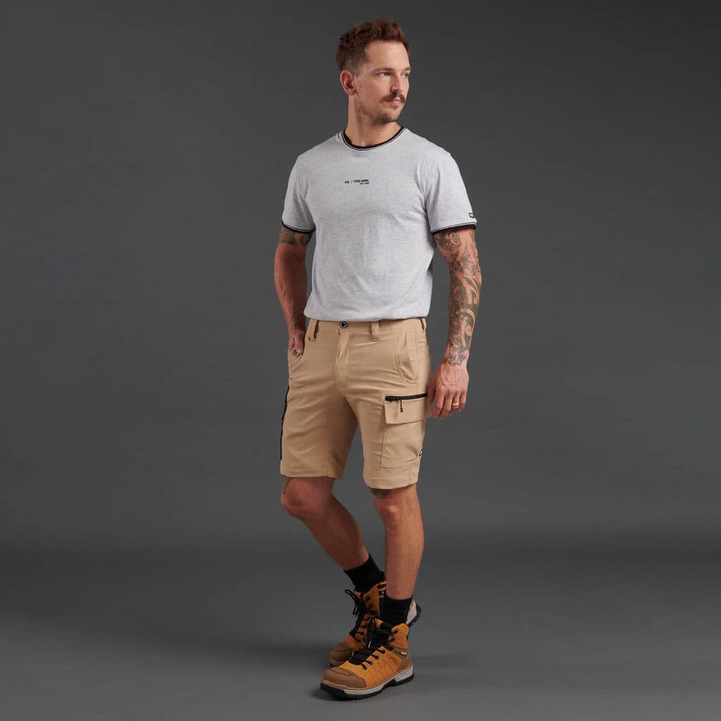 KingGee Mens Trademark Cargo Short (Sandstorm)_7