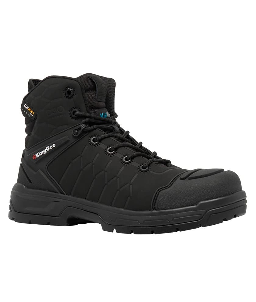 KingGee Mens Quantum Boot (Black)_1