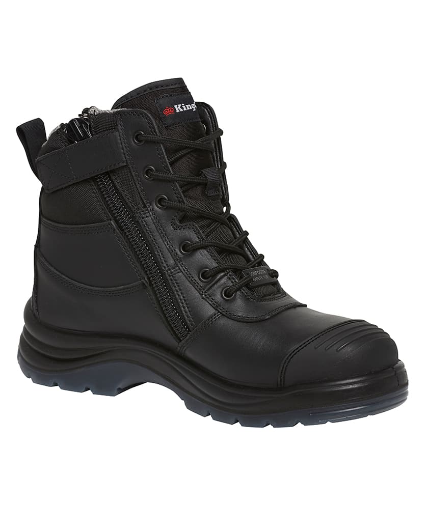 KingGee Mens Tradie 6Z EH Boot (Black)