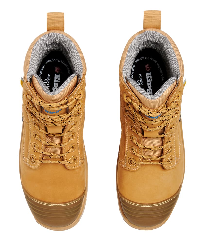 KingGee Mens Phoenix 6C EH MET Boot (Wheat)_2