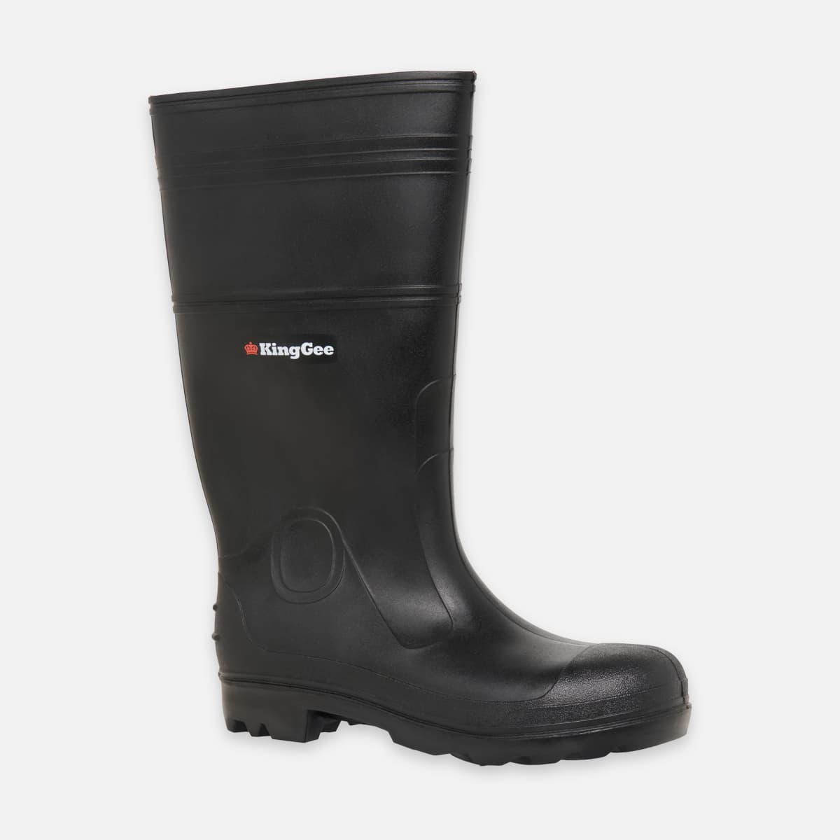 KingGee Sludge Non Safety Gumboot (Black)_3