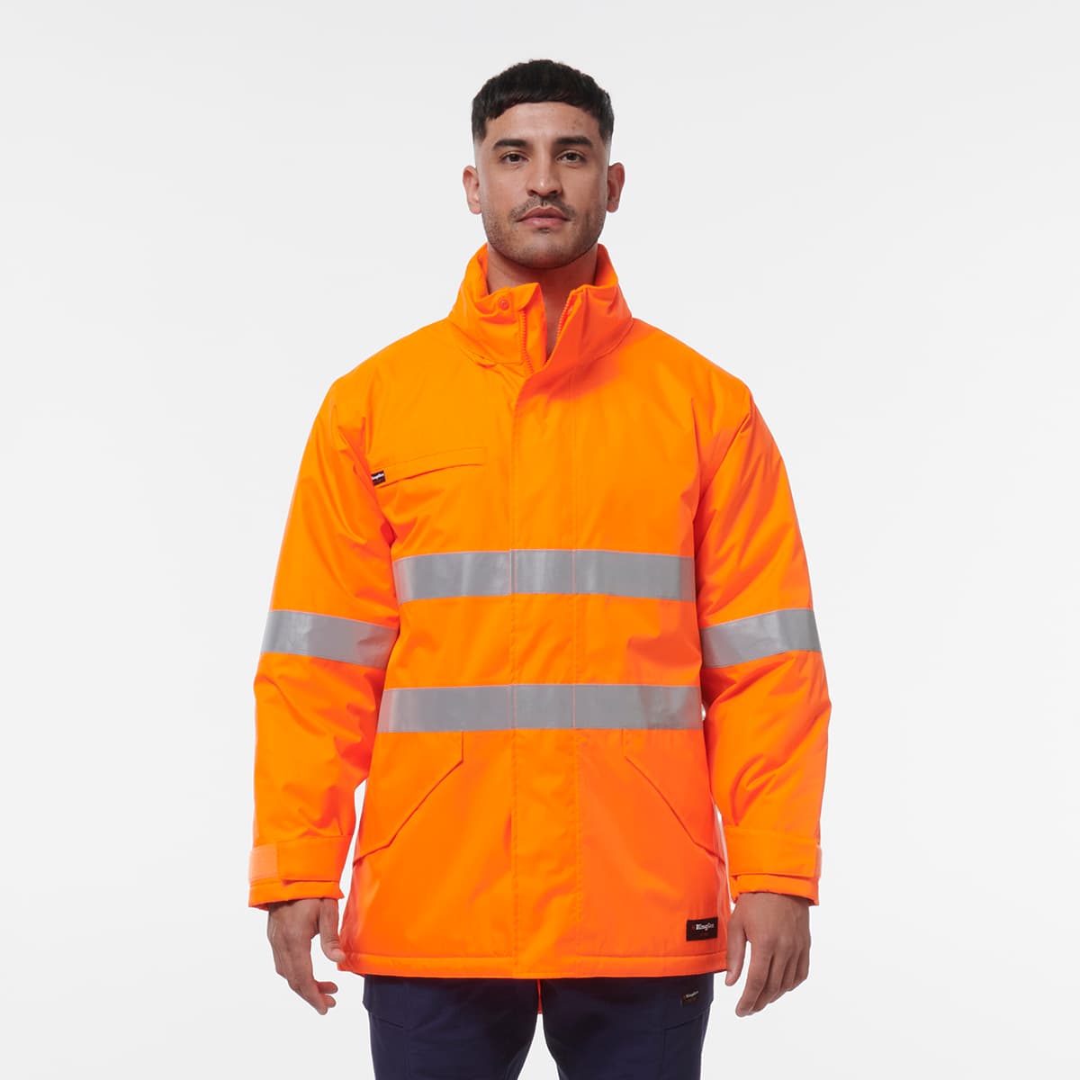 KingGee Reflective Insulated Jacket (Orange)