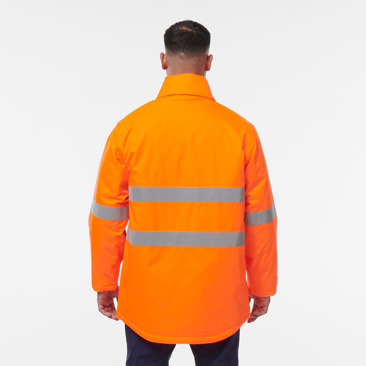 KingGee Reflective Insulated Jacket (Orange)_3