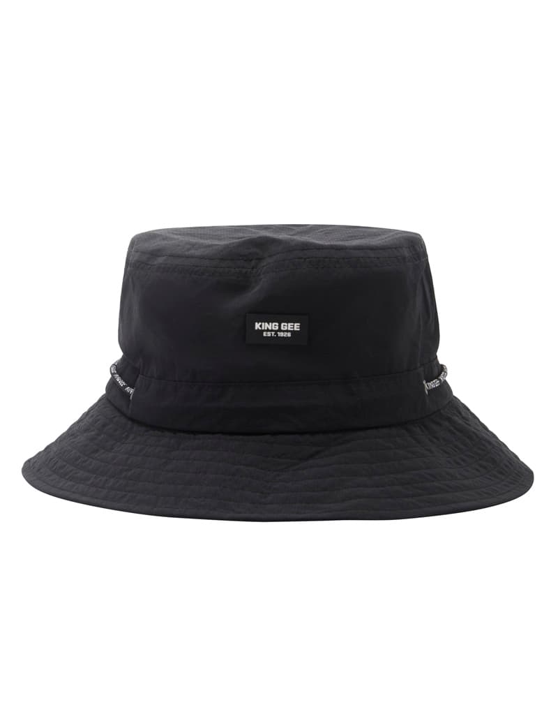 KingGee Trademark Bucket Hat (Black)_1