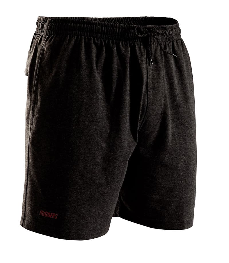 KingGee Ruggers Poly Cotton Knit Short SE216H (Black/Marl)