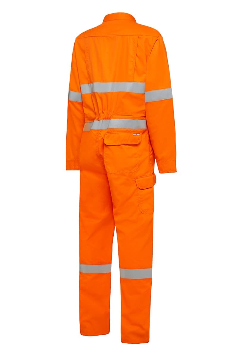 KingGee Shieldtec FR Light Weight Hi Vis Taped Coverall (Hi-Vis Orange)_1