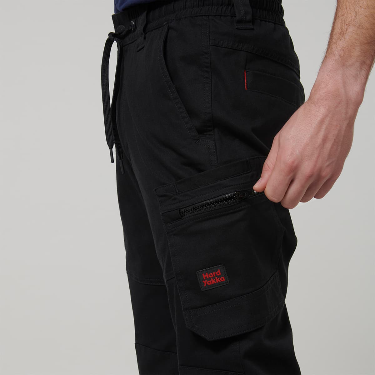 Hard Yakka Mens Toughmaxx Pants (Black)_6