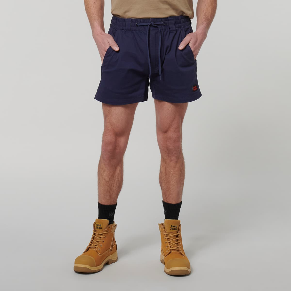 Hard Yakka Mens Toughmaxx Short Shorts (Navy)_2