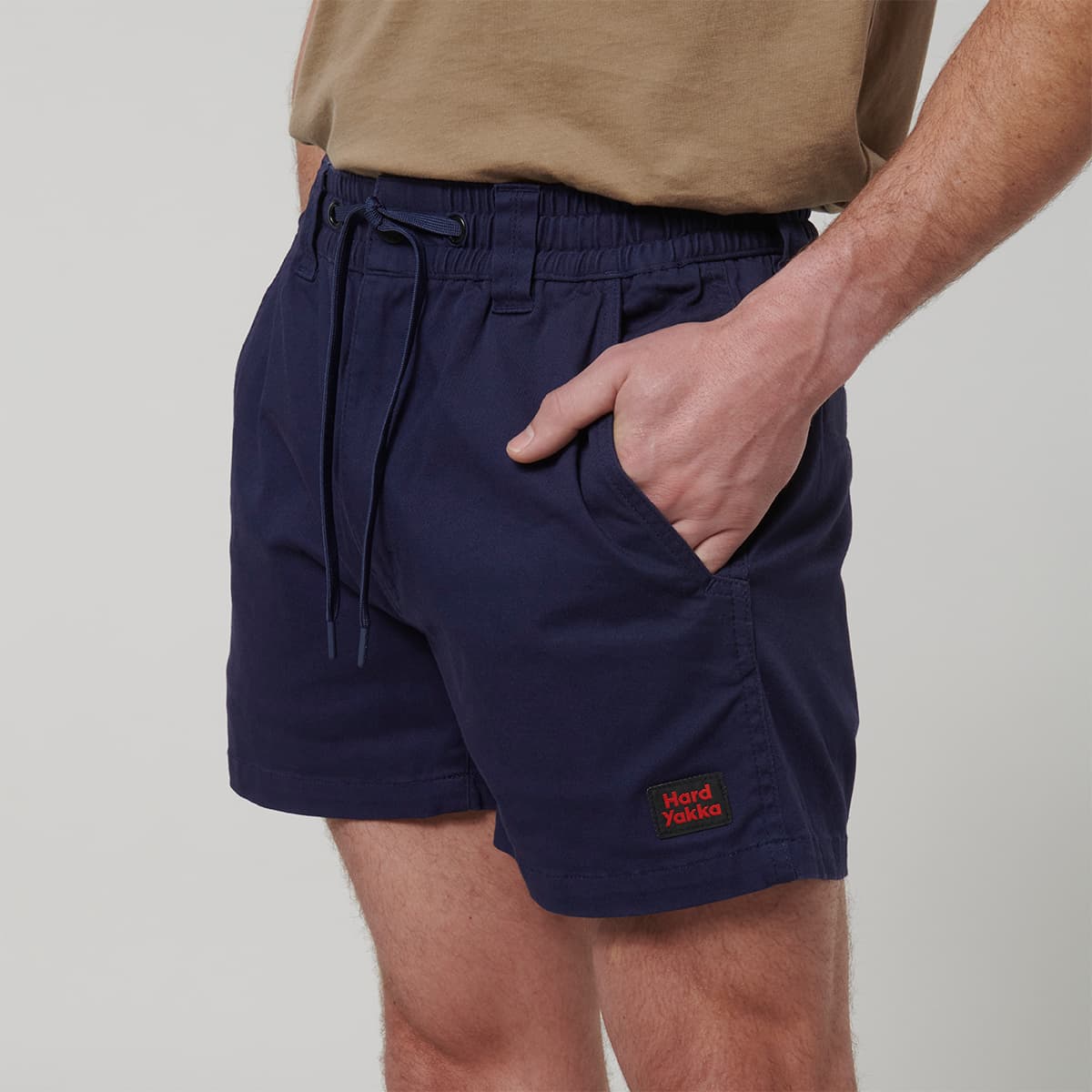 Hard Yakka Mens Toughmaxx Short Shorts (Navy)_4