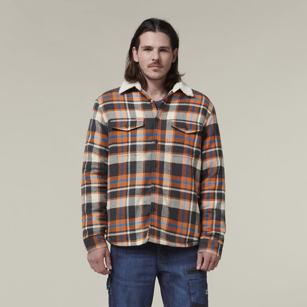 Hard Yakka Trucker Sherpa Jacket (Horizon)