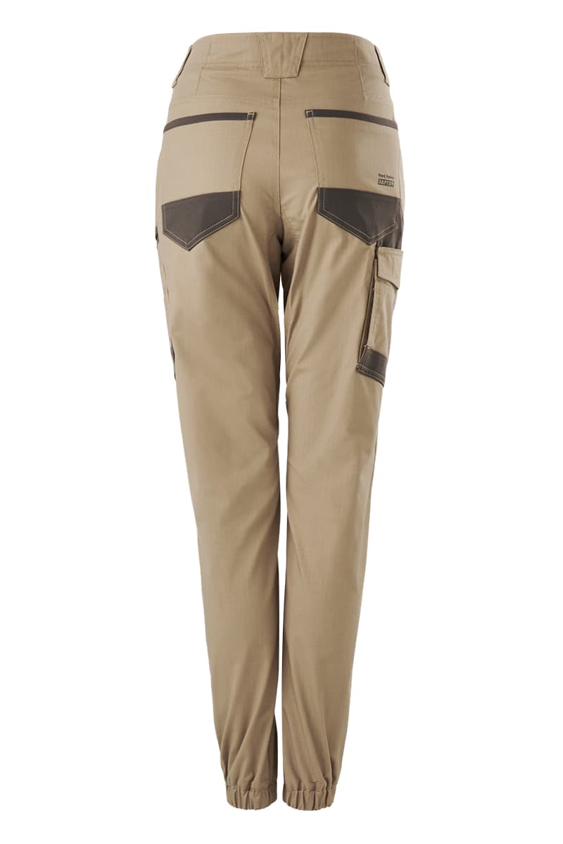 Hard Yakka Womens Raptor Cuff Pant (Desert)_1